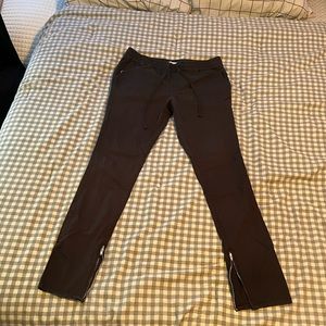 Pac sun skinny zipper joggers